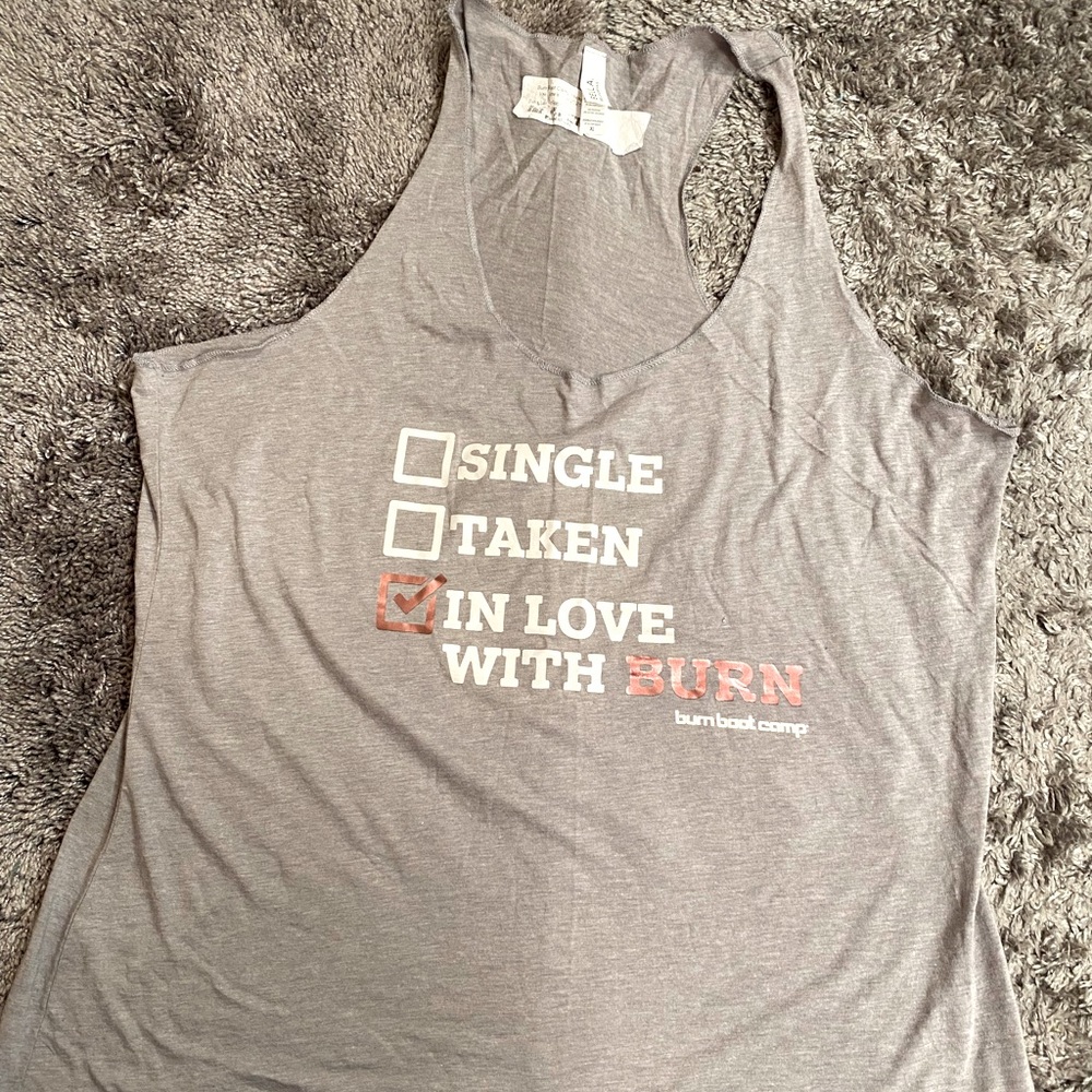 NEW Burn Boot Camp Tank